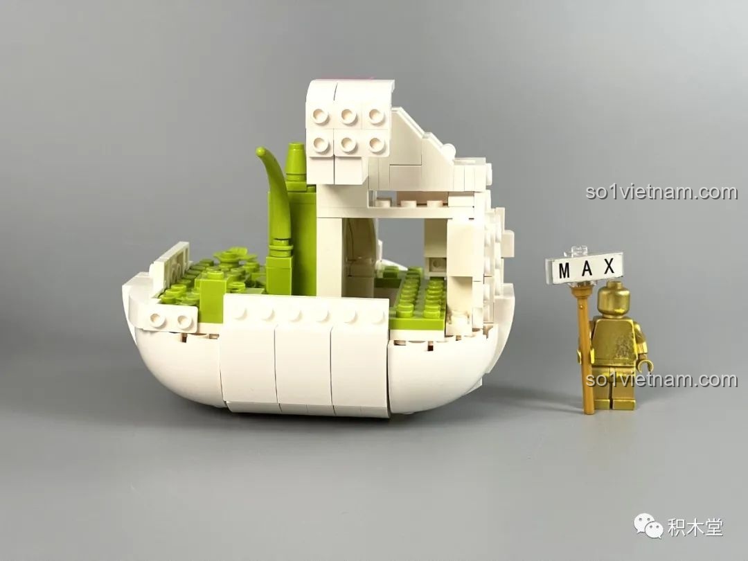 Độ khó khi lắp ráp phần đầu Gấu Vũ Trụ MOYU BLOCK MY89101