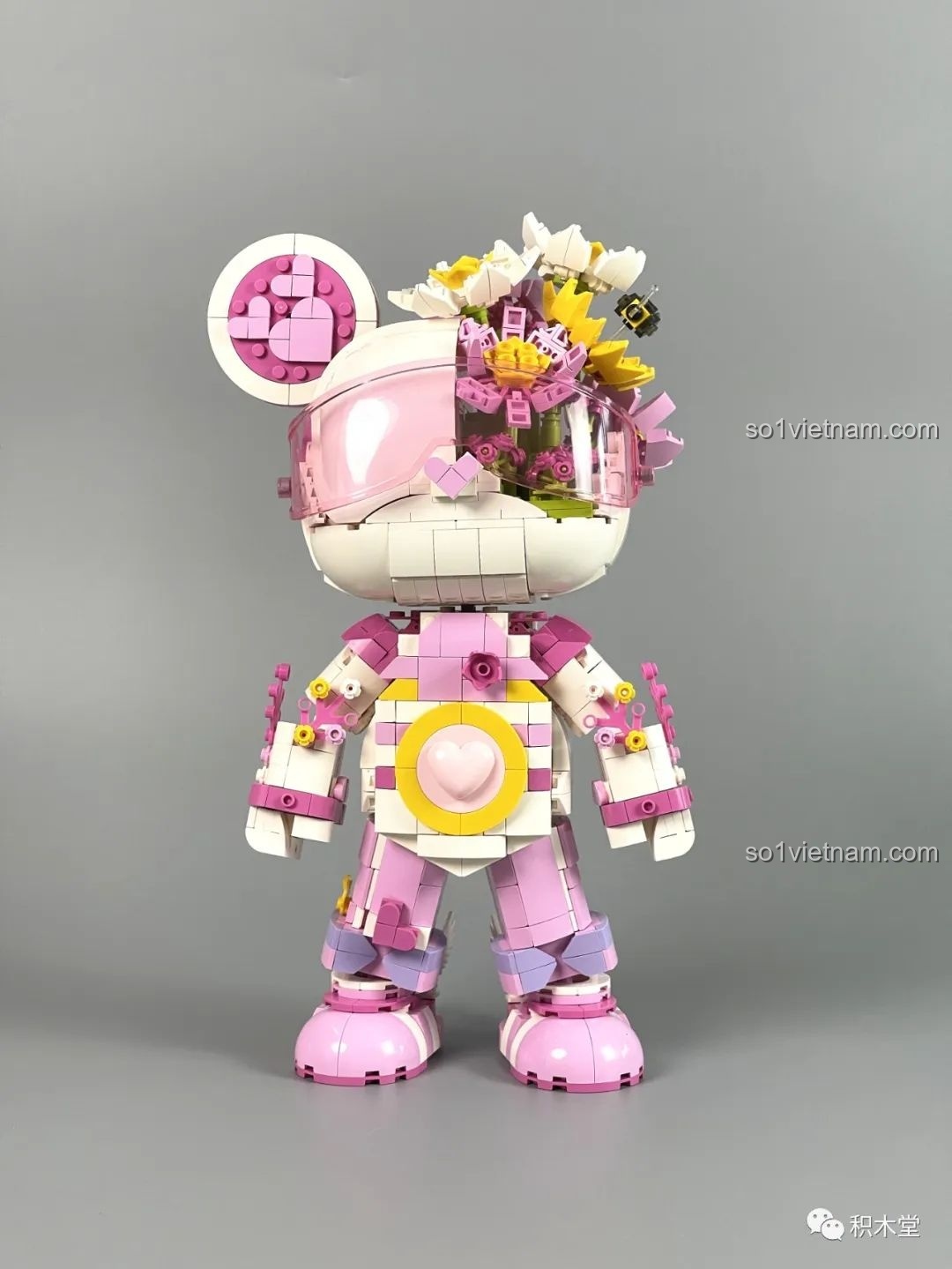 Lắp ráp chân Gấu Vũ Trụ MOYU BLOCK MY89101