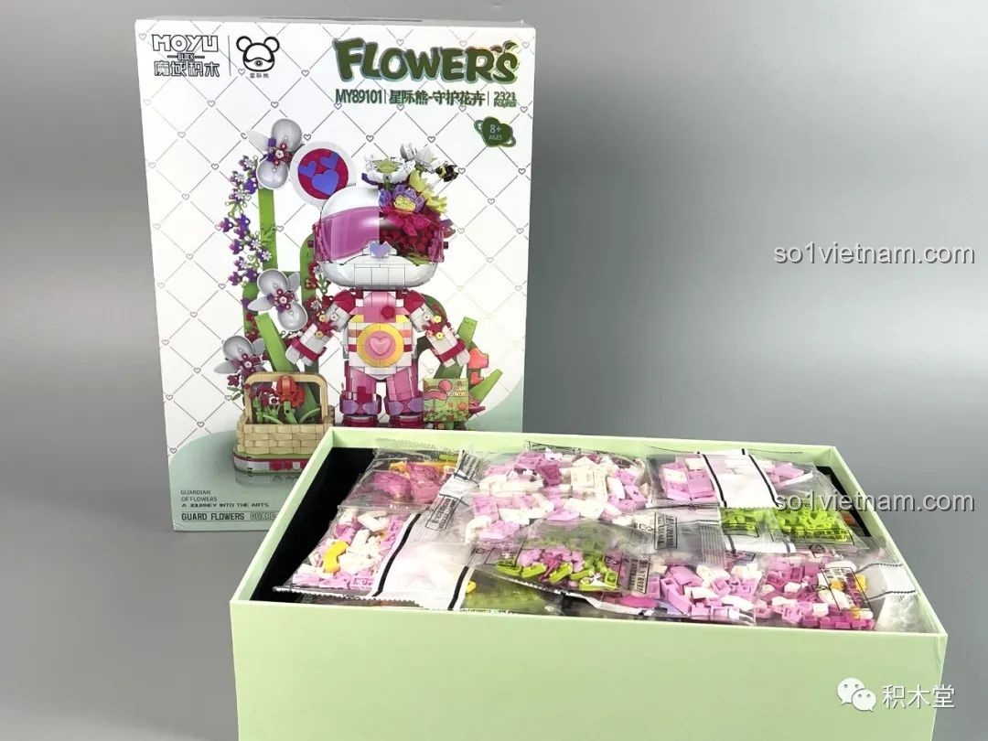 Tổng quan các túi chi tiết bên trong hộp MOYU BLOCK MY89101