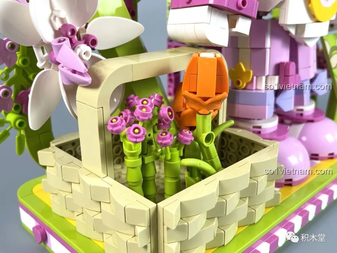 Thiết kế chia đôi đầu Gấu Vũ Trụ MOYU BLOCK MY89101