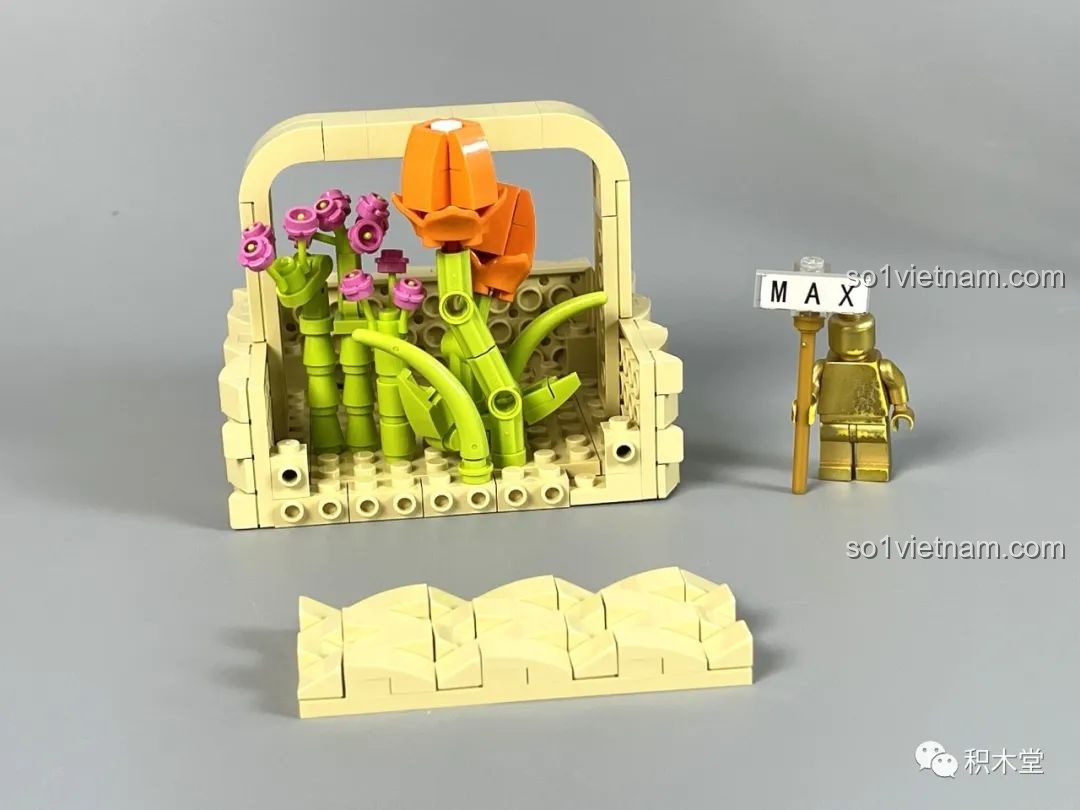 Bước lắp ráp cuối cùng trong sách hướng dẫn MOYU BLOCK MY89101