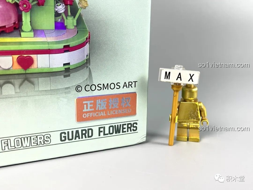 Tem chứng nhận bản quyền chính thức trên hộp MOYU BLOCK MY89101