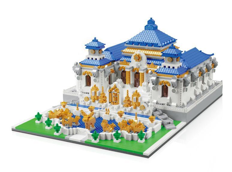 Bộ lắp ghép Viên Minh Viên Viễn Doanh Quan Moyu Block MY92010, mô hình kiến trúc cổ Trung Quốc tinh xảo, đồ chơi mô hình cho bé 8 tuổi, giá tốt