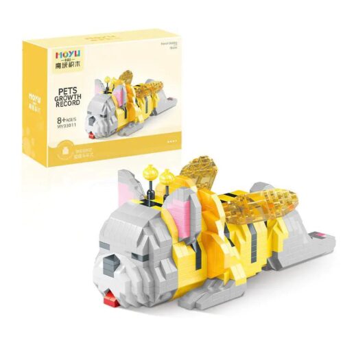 Bộ đồ chơi lắp ráp Moyu Block MY93011 Chó Bull Pháp Ong đáng yêu, mô hình động vật chất lượng cao cho bé 8 tuổi, giá tốt.