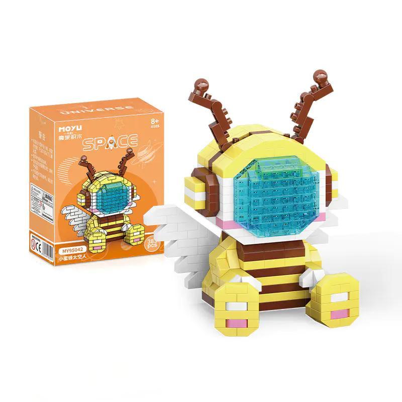 Bộ đồ chơi Ong Vũ Trụ MOYU BLOCK MY95042 383 mảnh ghép cho bé 8 tuổi