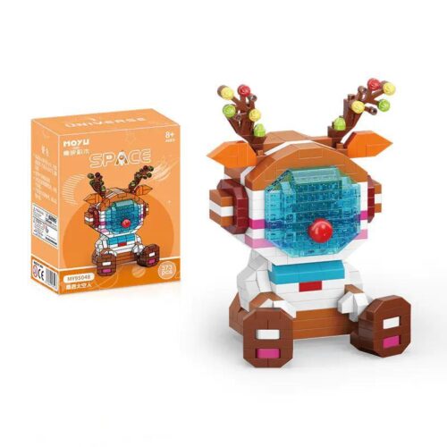 Mô hình Hươu Sao Phi Hành Gia MOYU BLOCK MY95048 373 mảnh ghép cho bé 8 tuổi