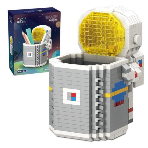 Bộ đồ chơi hộp đựng bút phi hành gia Moyu Block MY97020, mô hình phi hành gia để bàn cho bé trai bé gái 9 tuổi, giá tốt