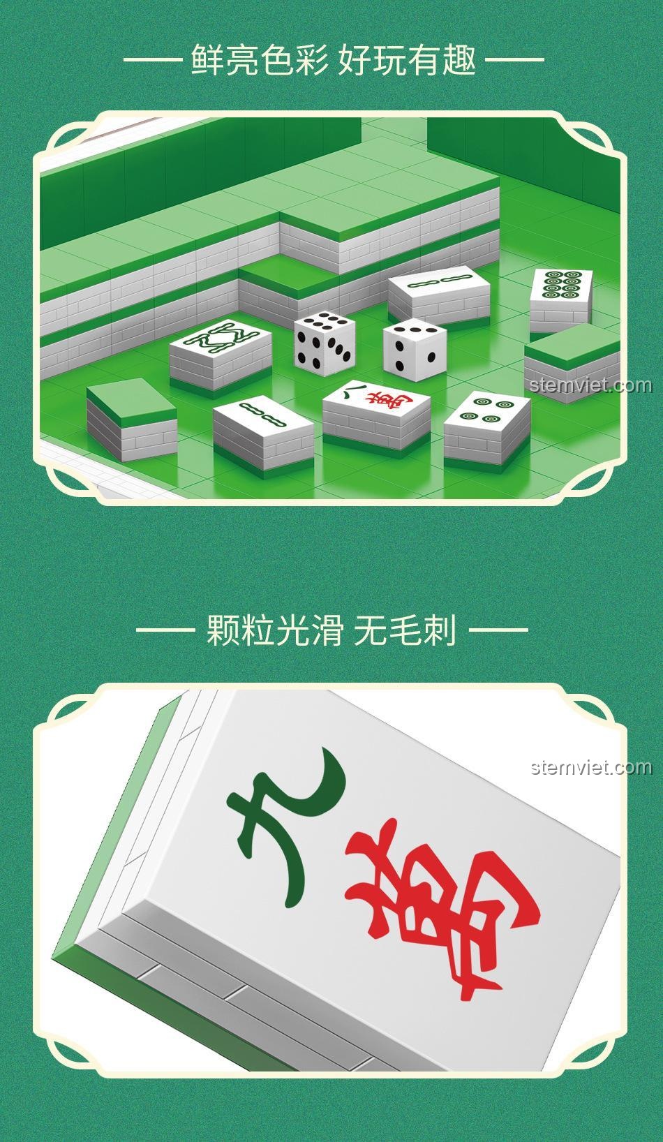 Chi tiết sản phẩm Bộ lắp ráp Mạt Chược MOYU BLOCK MY97050 với thiết kế mới lạ, chất lượng cao.