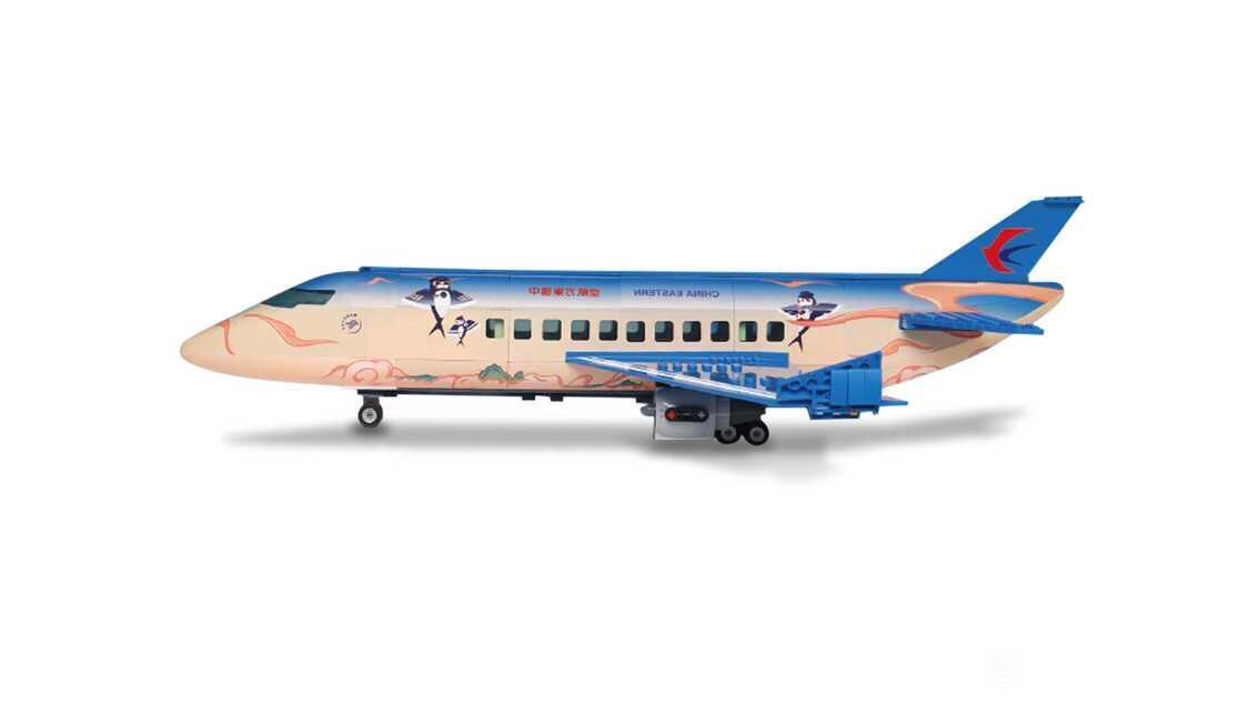 Bộ lắp ráp máy bay China Eastern Airlines MUSELECT-CEA01 phiên bản sơn đặc biệt, đồ chơi sáng tạo cho bé trai 8 tuổi giá rẻ.