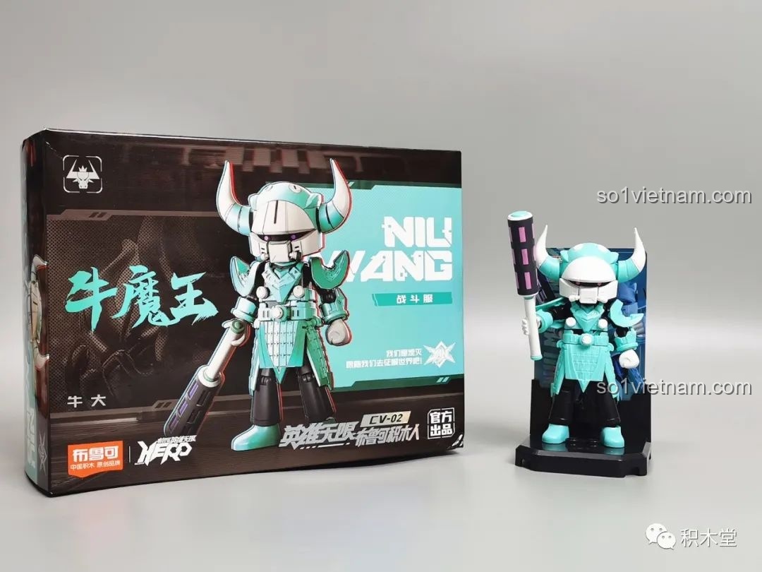 Ngưu Ma Vương (Pháp Tướng) trên đế trưng bày