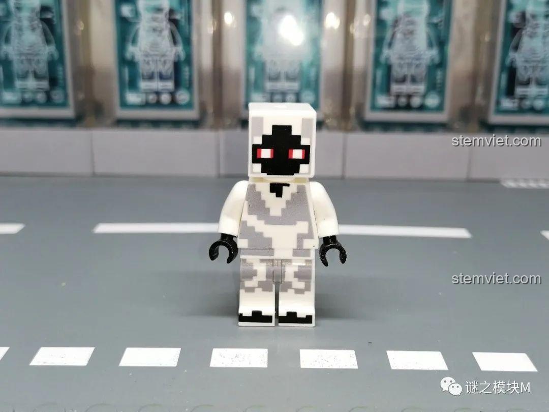 Nhân vật HIM Minecraft màu trắng từ bộ XINH X0324