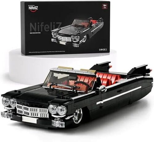 bộ lắp ghép Cadillac Eldorado Nifeliz-Eldorado, mô hình xe cổ điển, đồ chơi cho con trai 8 tuổi, giá tốt