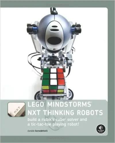 Sách LEGO® MINDSTORMS NXT Robot Tư Duy của No Starch Press ISBN9781593272166, hướng dẫn xây dựng robot giải Rubik và chơi cờ caro, phát triển tư duy logic cho trẻ 12 tuổi, giá tốt.