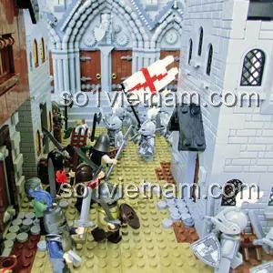 đồ chơi phát triển trí tuệ Lịch sử Anh bằng LEGO, sách hướng dẫn LEGO, hình ảnh minh họa độc đáo, cho bé trai 8 tuổi