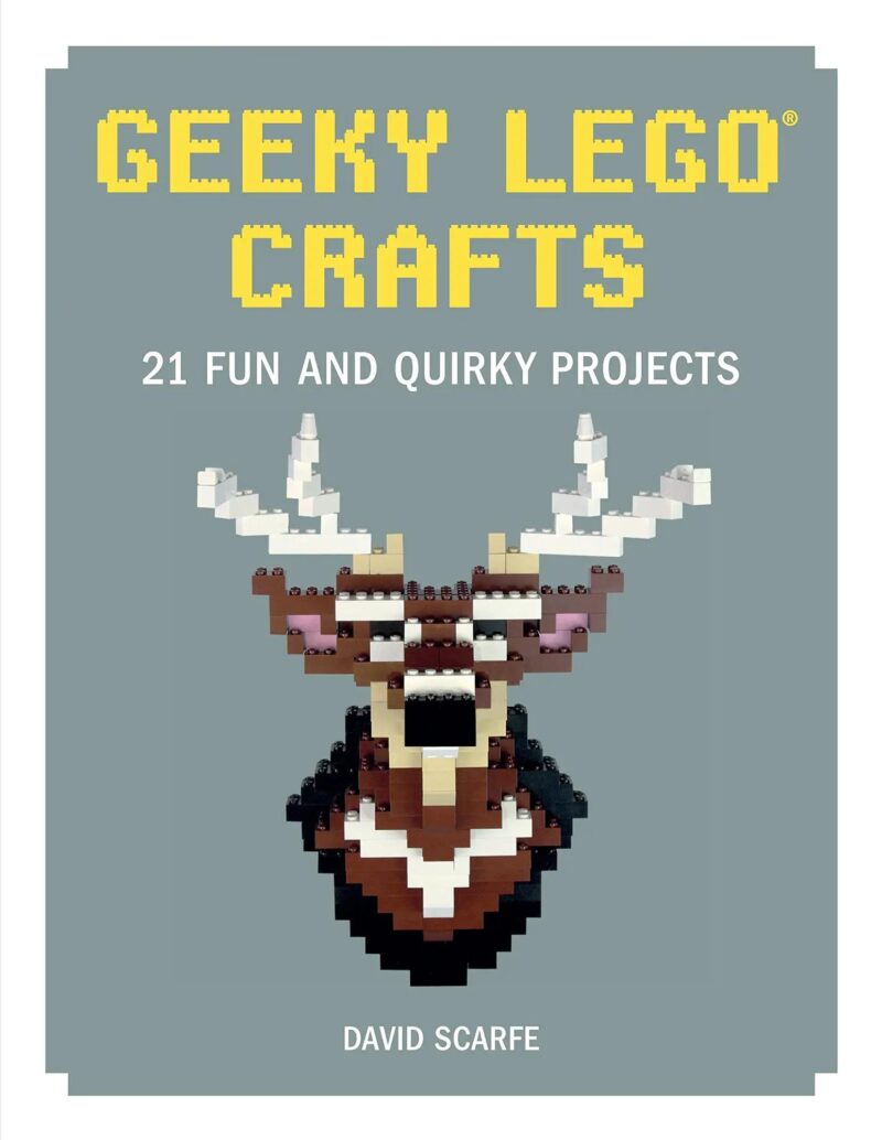 Sách hướng dẫn LEGO® sáng tạo No Starch Press ISBN9781593277673, 21 dự án độc đáo, phát triển tư duy cho bé trai bé gái 10 tuổi, giá tốt