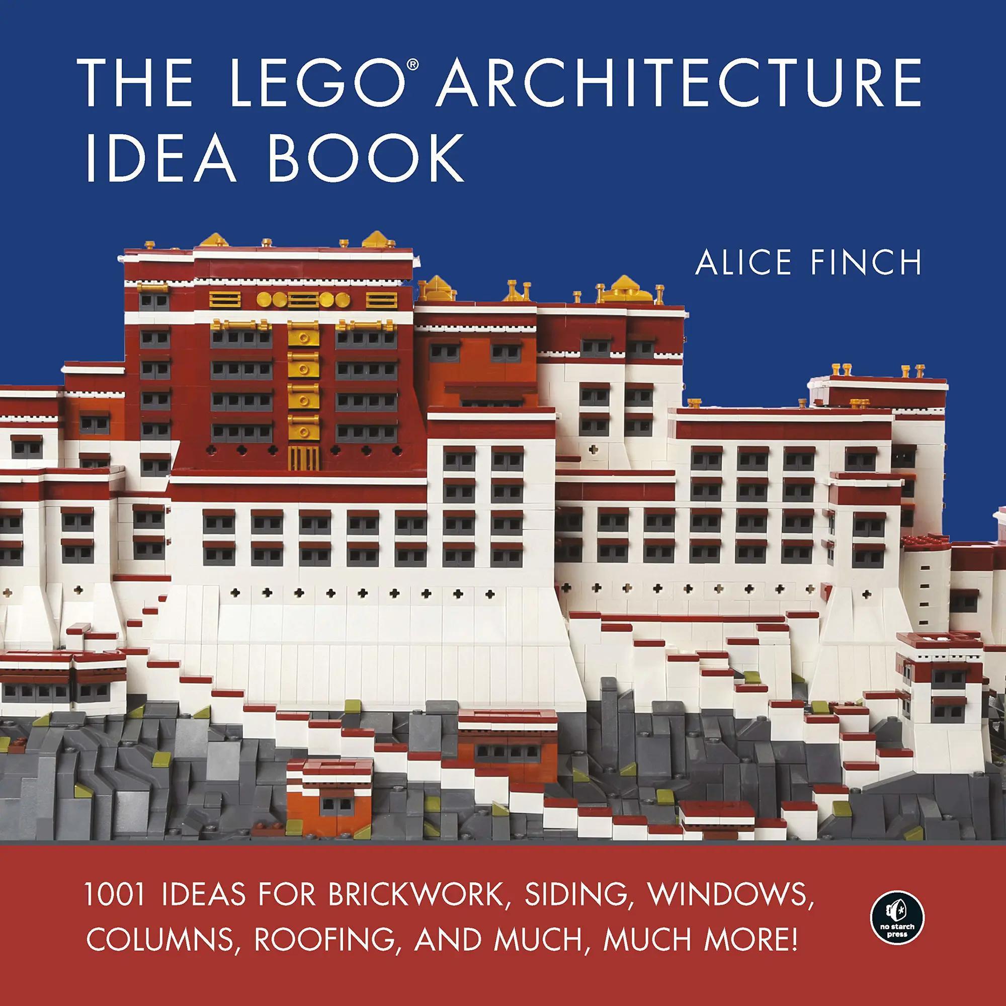 Sách Ý Tưởng Kiến Trúc LEGO® No Starch Press ISBN9781593278212, bìa sách với 1001 ý tưởng xây dựng, phù hợp cho con trai và con gái 14 tuổi, giá tốt.