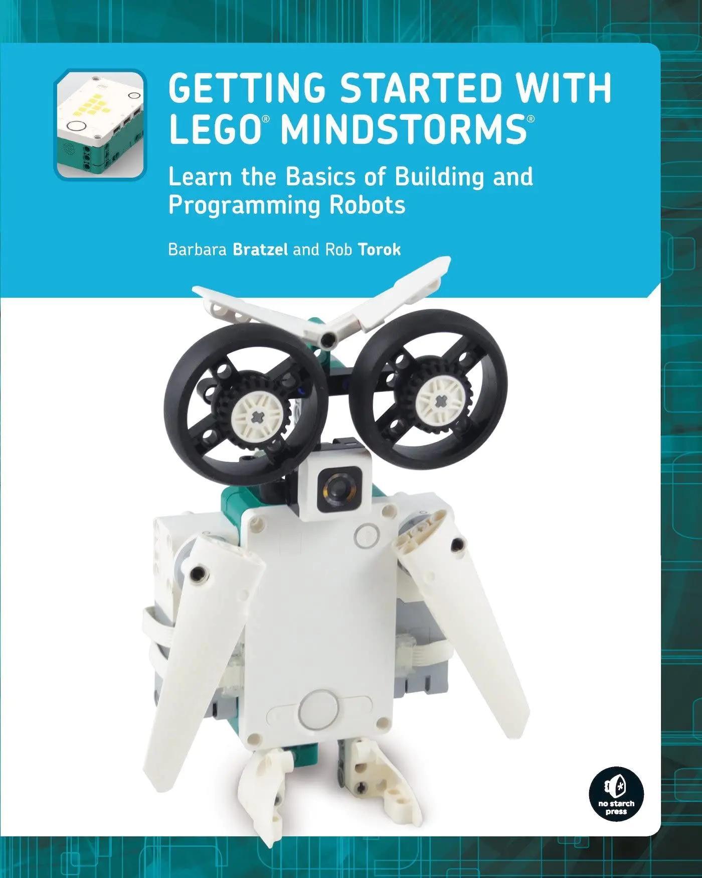 đồ chơi giáo dục Sách hướng dẫn LEGO® MINDSTORMS No Starch Press ISBN9781718502420, học lập trình robot, phát triển tư duy STEM, giá tốt cho bé 10 tuổi