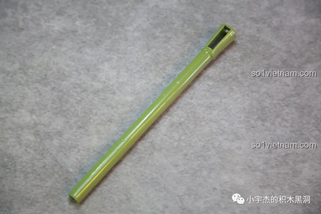 Chi tiết nòng pháo được đúc riêng cho bộ mô hình xe tăng T28 Panlos Brick 628010, cho thấy sự đầu tư của hãng.