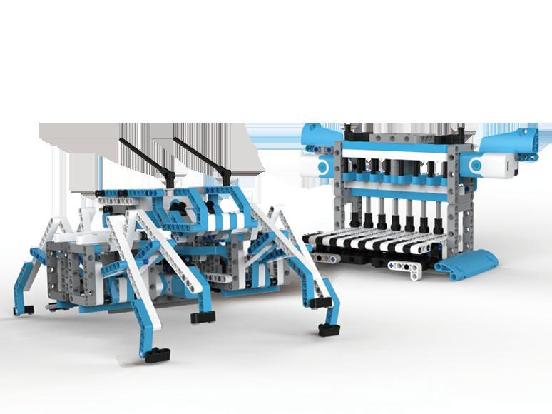 Chi tiết các linh kiện điện tử cao cấp của bộ lắp ráp Robot giáo dục STEM ONEBOT, bao gồm bộ điều khiển và cảm biến.