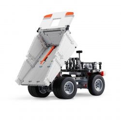 bộ lắp ráp Xe tải mỏ ONEBOT MTJM01IQI cho bé trai 6 tuổi, mô hình xe ben công trường giá rẻ
