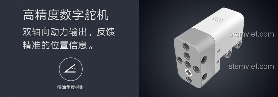 Sơ đồ hệ thống điều khiển thông minh phi tập trung của bộ xếp hình Xe khám phá hành tinh ONEBOT XJXL05IQI.