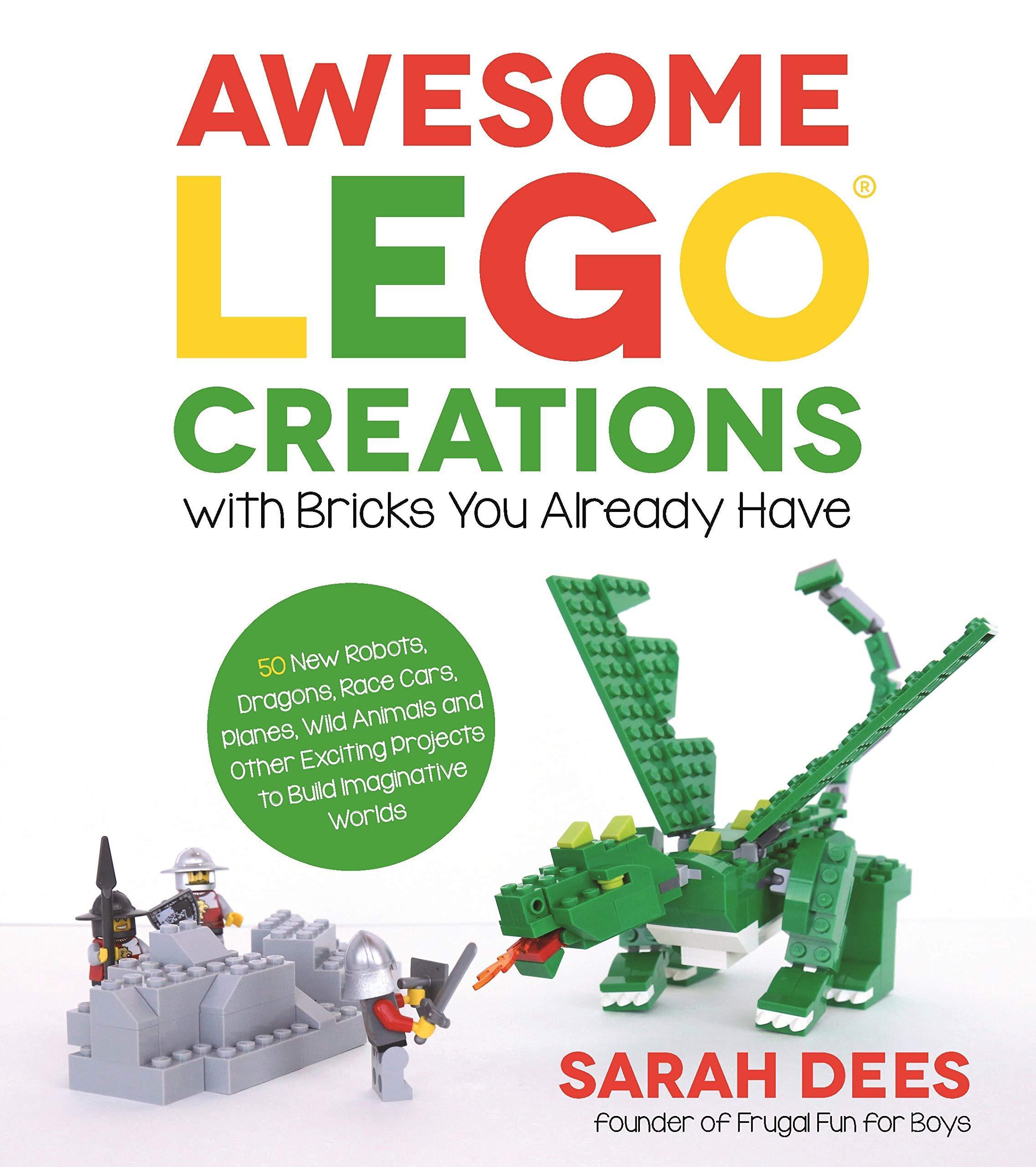 Bìa trước sách hướng dẫn lắp ráp LEGO® Page Street Publishing ISBN9781624142819, món quà sáng tạo cho con trai 6 tuổi, giúp khơi nguồn sáng tạo.