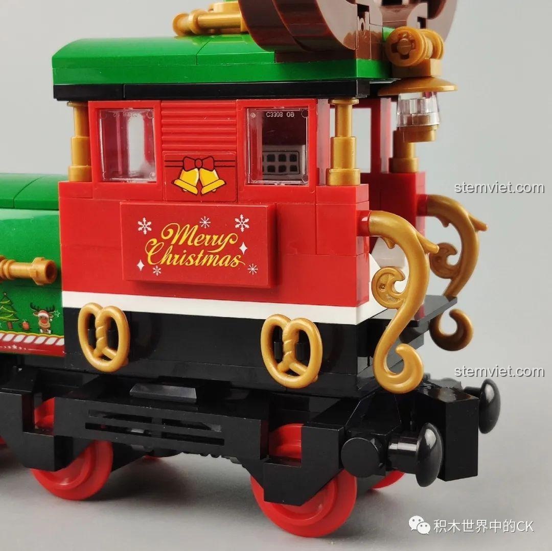 Chi tiết chuông và chữ 