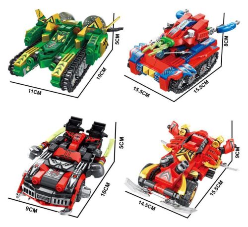Bộ lắp ghép Liên Minh Chiến Xa Panlos Brick 626003, đồ chơi mô hình xe tăng biến hình cho bé trai 6 tuổi giá rẻ.