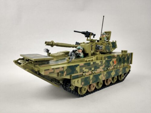 Panlos Brick 632007 ZBD-05式两栖步兵战车 - Mặt trước