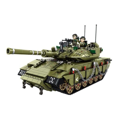 Panlos Brick 632009 Merkava MK4 Main Battle Tank - Bộ đồ chơi xe tăng chiến đấu Israel