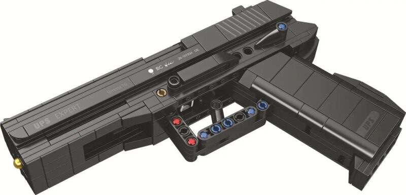 Mô hình súng USP Panlos Brick 670016 bắn đạn nhựa, đồ chơi lắp ráp cho bé trai 6 tuổi