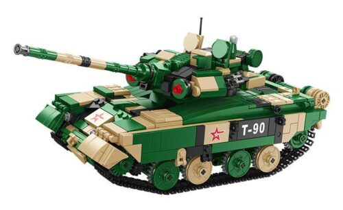 bộ lắp ghép Xe Tăng T-90 Panlos Brick 676005, đồ chơi mô hình quân sự cho con trai 6 tuổi, chất lượng cao, giá tốt