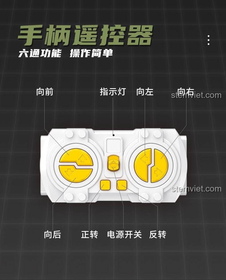 Hướng dẫn kết nối APP với bộ lắp ghép Panlos Brick 676007 Xe Tăng Stalin II JS-2, mở khóa chế độ lập trình thông minh, đồ chơi lắp ráp xe tăng điều khiển từ xa