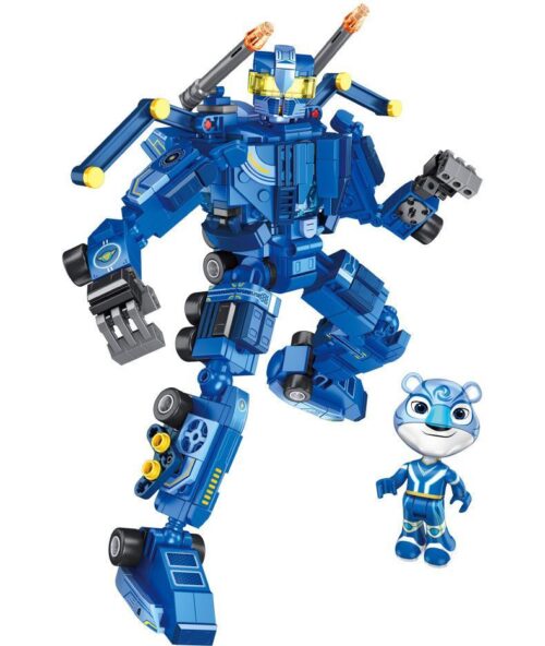 bộ lắp ráp Robot Cơ Khí Công Trình Bão Táp Panlos Brick 689004 cho bé trai 6 tuổi, đồ chơi mô hình giá rẻ.