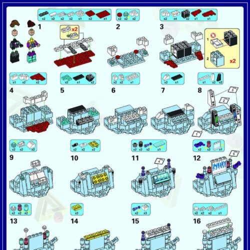 Máy Nhảy PK Khu Vui Chơi Kỳ Ảo Panlos Brick 692004 sách lắp ghép Panlos Brick 4 Máy Nhảy PK Khu Vui Chơi Kỳ Ảo