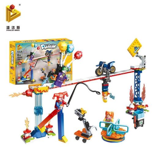 Bộ đồ chơi Đoàn Xiếc Dây Thép Panlos Brick 692005, mô hình xiếc dây thép độc đáo, phù hợp bé trai và bé gái 6 tuổi, giá tốt.