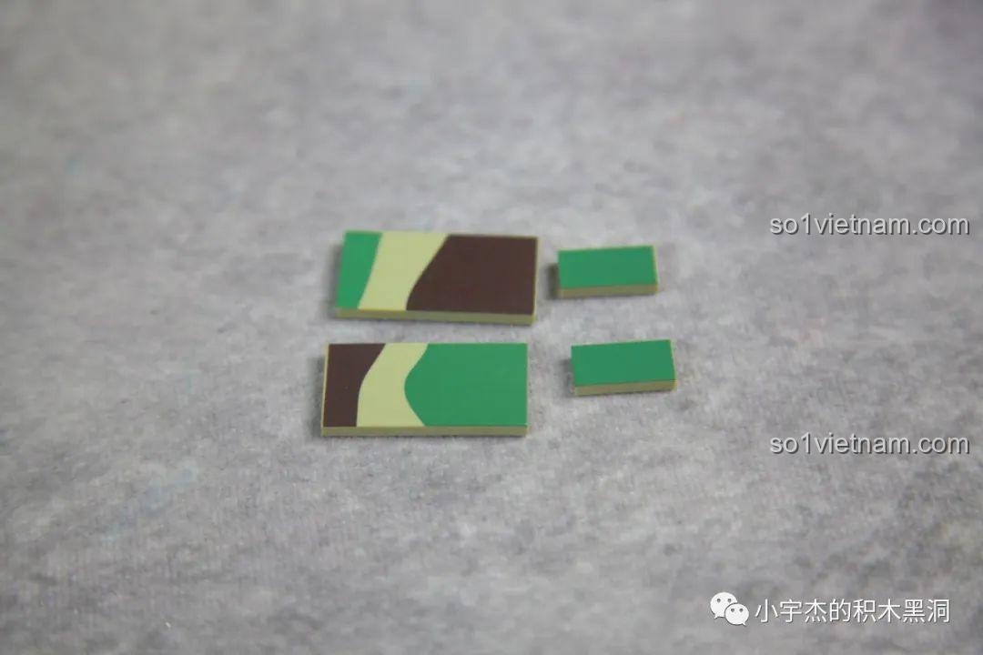 Túi mảnh ghép số 1 của bộ PanlosBrick 632016 Xe Tăng Hạng Nặng Hổ Vương, bắt đầu lắp ráp