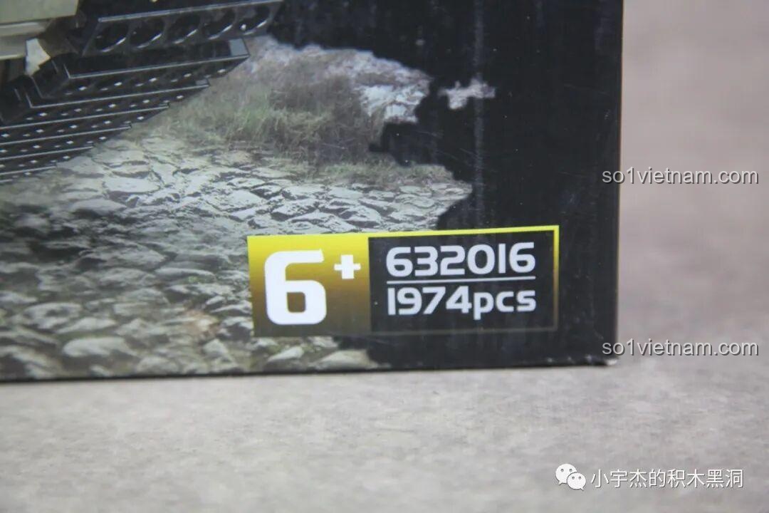 Bộ nâng cấp điều khiển từ xa cho PanlosBrick 632016 Xe Tăng Hạng Nặng Hổ Vương, tính năng đặc biệt cho bé trai 6 tuổi