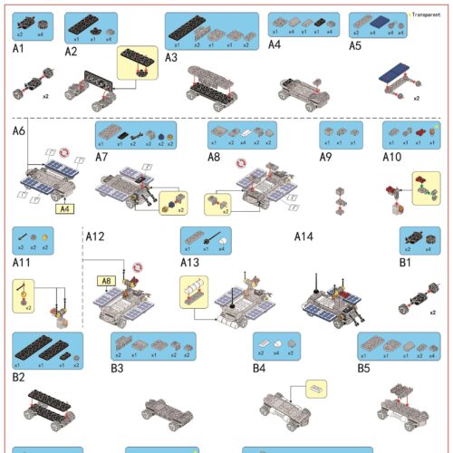 Trung Tâm Phóng Tên Lửa PanlosBrick 633086 hướng dẫn lắp ghép Trạm Phóng Không Gian