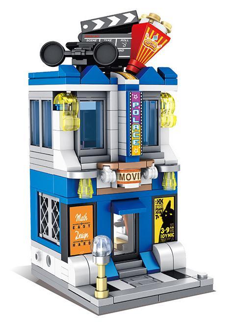 Bộ lắp ghép PanlosBrick 657035 Rạp chiếu phim Mini