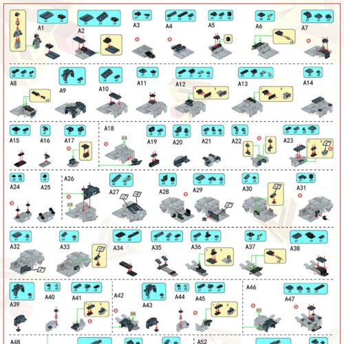Bộ Lắp Ghép Xe Đua Tốc Độ Năng Lượng Tương Lai PanlosBrick 661003C/Xe đua tốc độ PanlosBrick 661003C/hướng dẫn lắp ghép PanlosBrick 661003 C Bộ Xe Đua Tốc Độ Năng Lượng Tương Lai 661003C