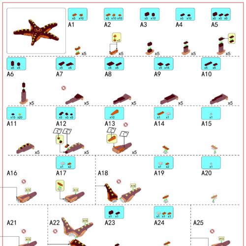 Bộ Lắp Ráp Đội Cơ Động Dưới Biển PanlosBrick 663018 (4 Mẫu Biến Hình) PanlosBrick 663018 sách lắp ghép PanlosBrick 663018 Đồ chơi Robot dưới nước