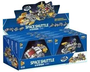 Bộ lắp ghép PanlosBrick Inbrixx 633088 Tàu Con Thoi Không Gian 8 kiểu kết hợp, đồ chơi mô hình không gian cho bé trai 6 tuổi, giá tốt, kích thích sáng tạo