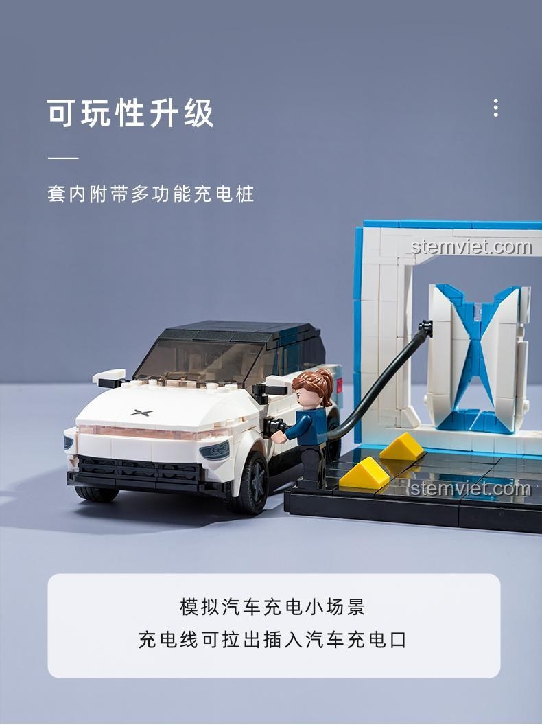 Xe SUV XPENG G3i Pantasy 11001 đang được lắp ráp