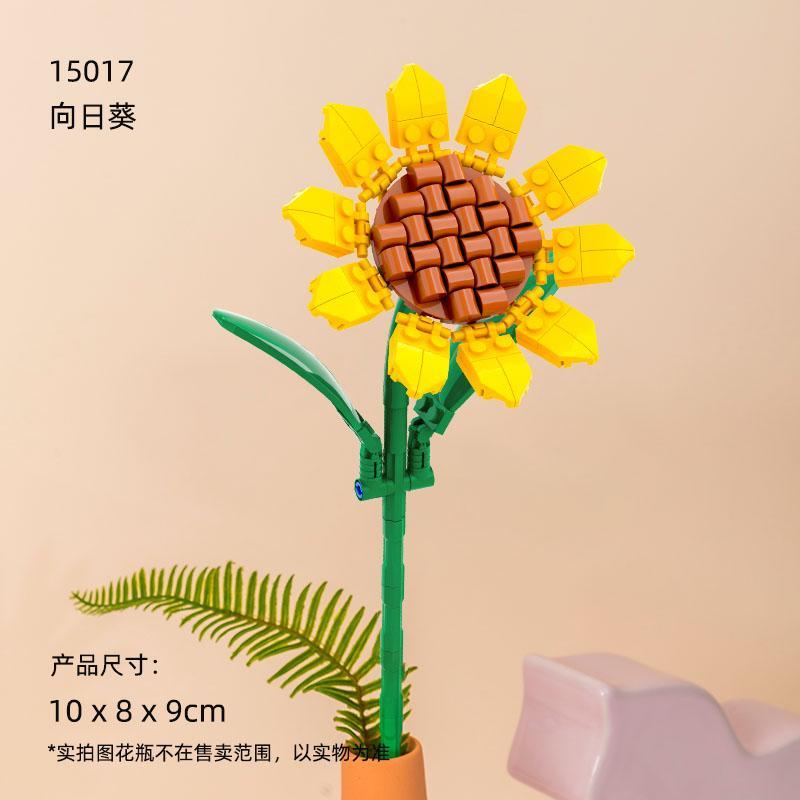 Bộ lắp ghép Hoa Hướng Dương Pantasy 15017 chất lượng cao, đồ chơi mô hình Hoa Hướng Dương cho bé gái 6 tuổi, giá tốt, mô hình trang trí độc đáo.