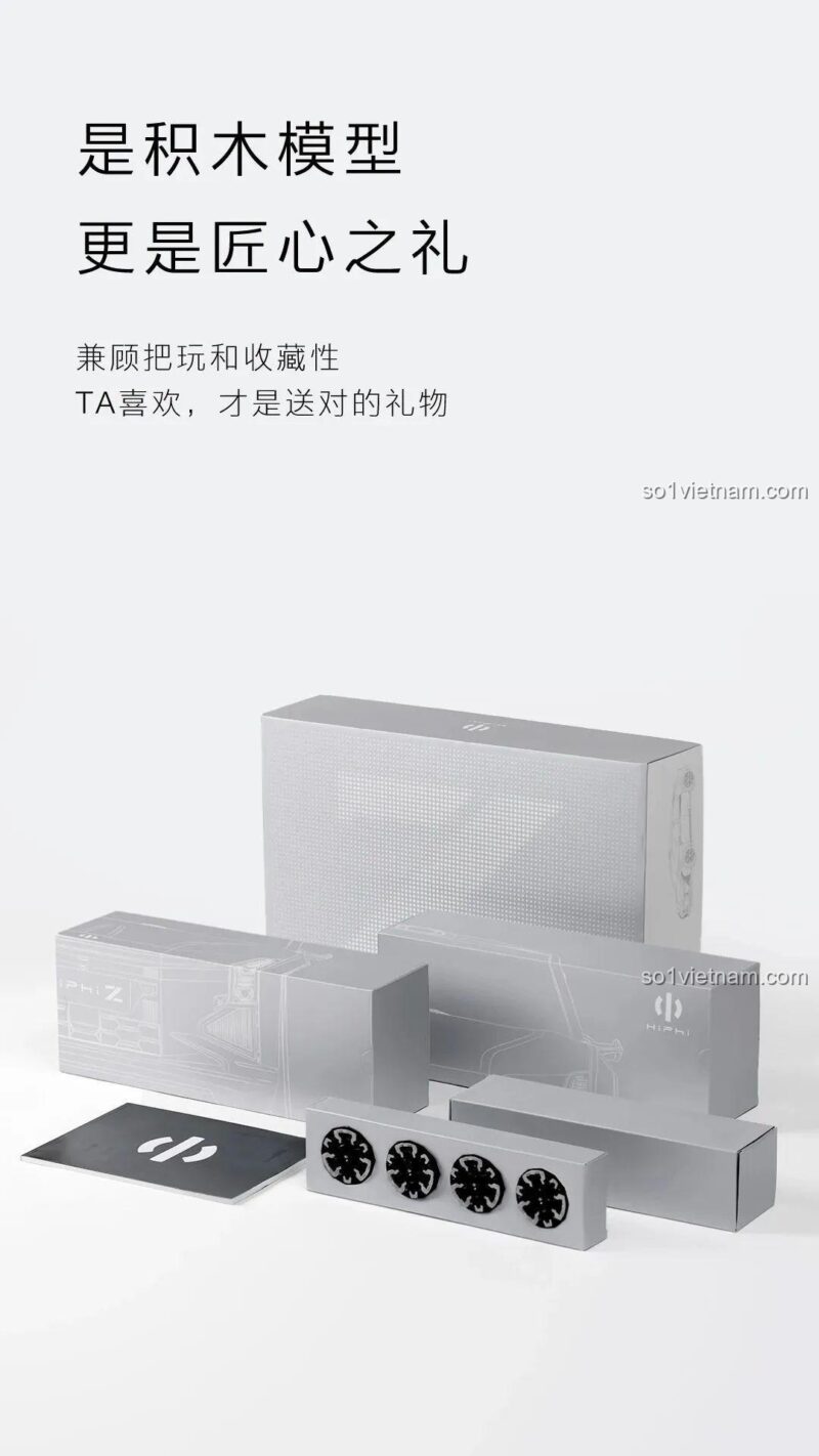 Chi tiết cổng sạc của xe HiPhi Z Pixel Sci-Fi Car Model