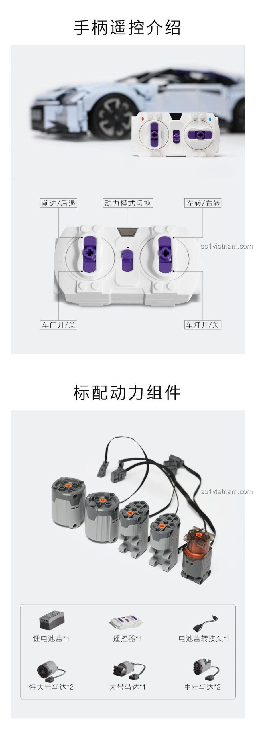 Ảnh chụp thực tế bộ đồ chơi HiPhi Z Pixel Sci-Fi Car Model của Pantasy, nhìn từ phía sau