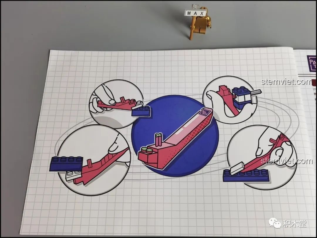 Trang hướng dẫn cách sử dụng dụng cụ tháo gỡ chi tiết trong sách hướng dẫn Pantasy 61008.