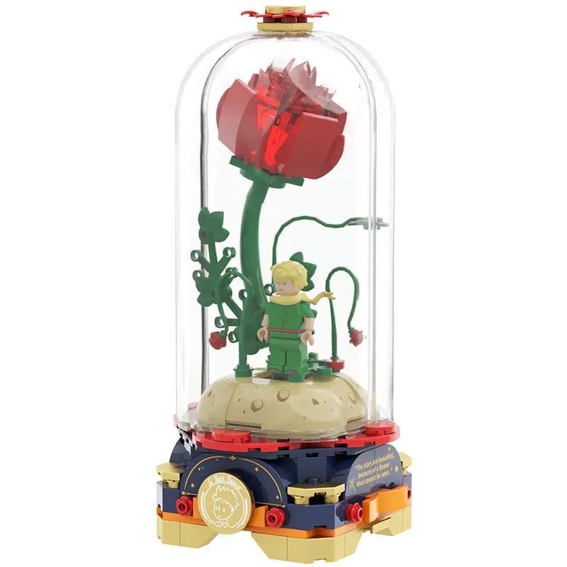 Bộ đồ chơi Hoàng tử bé Pantasy 86302 với mô hình Bông hồng vĩnh cửu trong lồng kính, phù hợp cho con gái 8 tuổi, giá tốt.