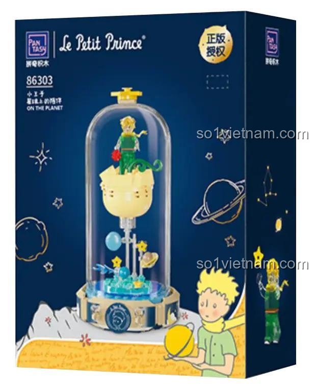 Hộp bộ xếp hình 86303, đồ chơi lắp ghép Tiểu hoàng tử, thiết kế hộp đẹp mắt, chất lượng cao, phù hợp làm quà tặng.